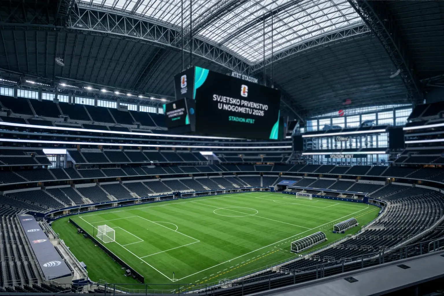 AT&T Stadium u Arlingtonu, stadion utakmice Engleska-Hrvatska na SP 2026