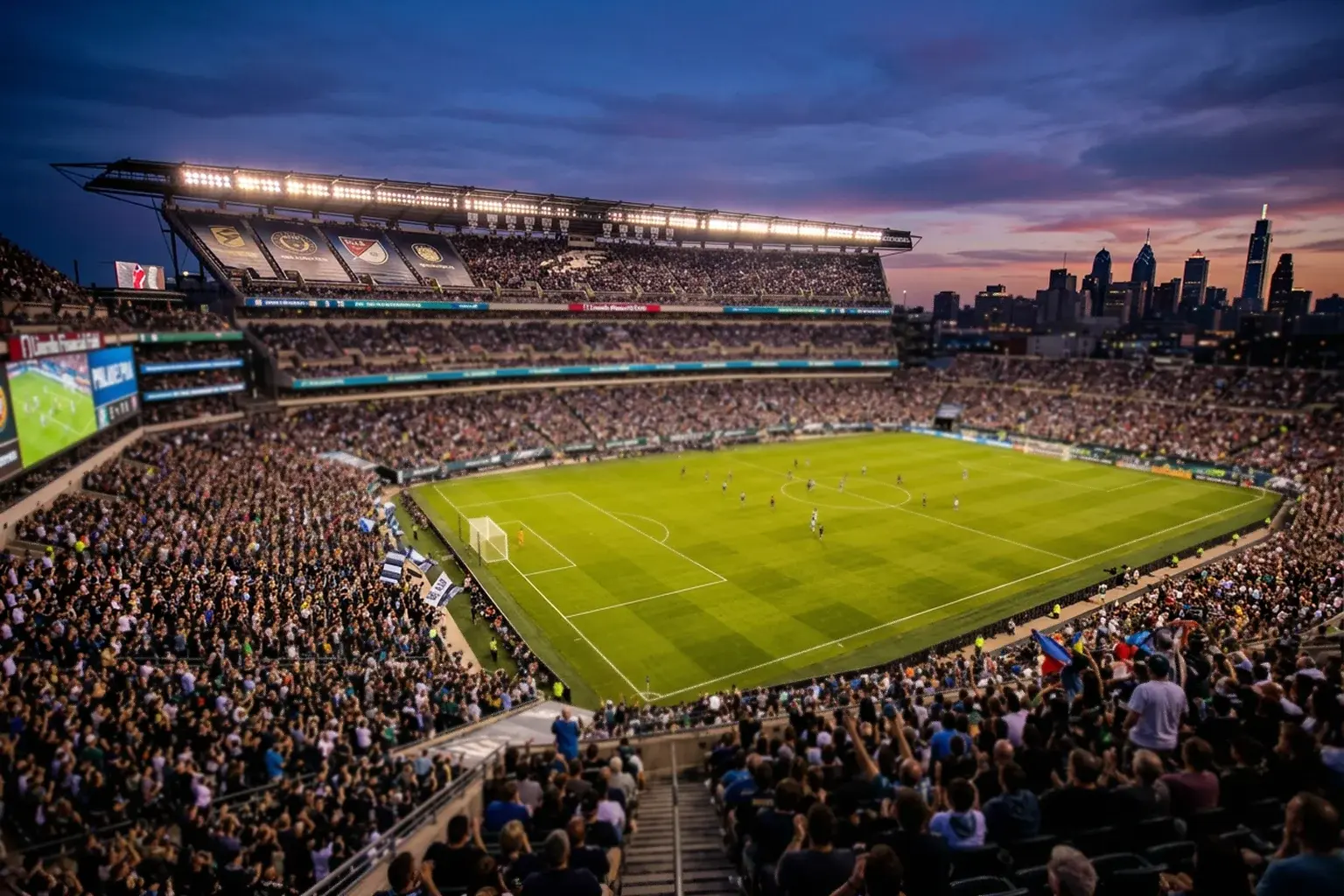 Lincoln Financial Field u Philadelphiji, stadion utakmice Hrvatska-Gana na SP 2026