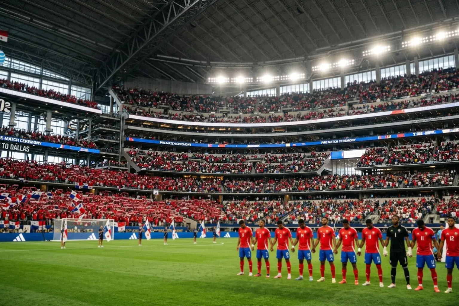 Reprezentacija Paname na Svjetskom prvenstvu 2026 u crvenim dresovima