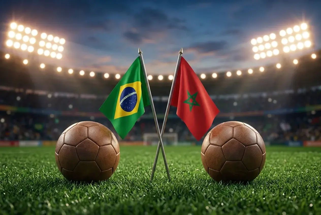 Skupina C na Svjetskom prvenstvu 2026 sa zastavama Brazila, Maroka, Haitija i Škotske